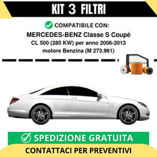 Kit 3 Filtri Tagliando per