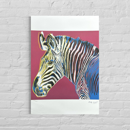 Andy warhol zebra - warhol,