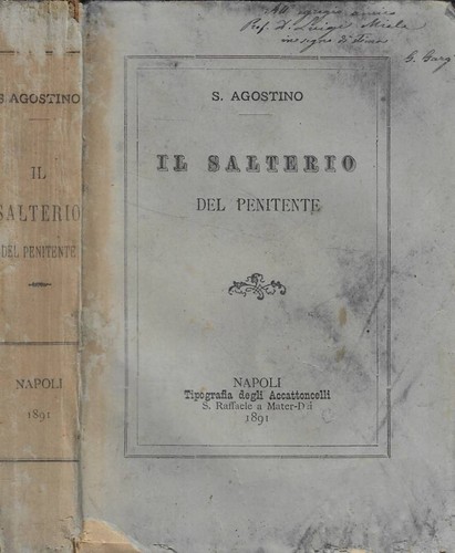 Salterio del penitente - salterio,
