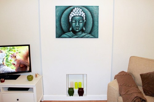 Quadro buddha arte - arte, bali