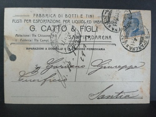 Cartolina genova sampierdarena - cartolina,
