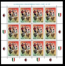 ITALIA - Minifoglio "Milan Campione d'Italia" 1999 **