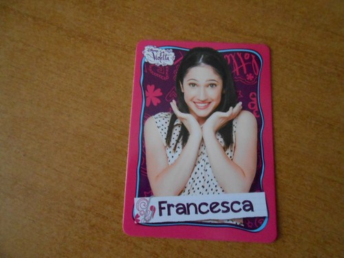 Figurina card violetta - figurina,