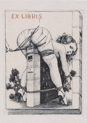 Libris bookplate erotico - libris,