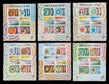 SERIE COMPLETA 6 FOGLIETTI