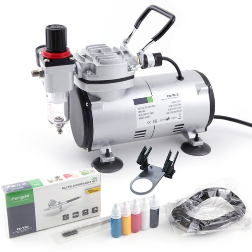 Kit aerografo base con - aerografo,