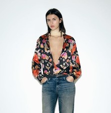 NWT ZARA Multicolored Collared