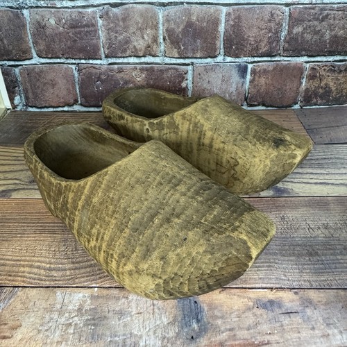 Zoccoli vintage legno - vintage,