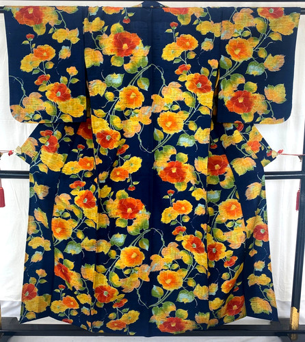 Kimono giapponese vintage - , seta