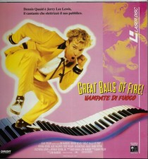GREAT BALLS OF FIRE QUAID RYDER BALDWIN FILM LASERDISC USATO ITALIANO FR1 89583