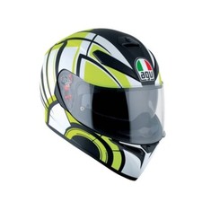 CASCO K-3 SV AGV E2205 MULTI PLK - AVIOR MATT WHITE/LIME