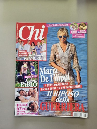 Chi 2016 maria filippi - chi,