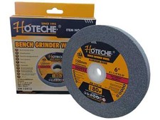 Disco Mola Pietra Abrasiva Per Smerigliatrice Da Banco 150mm 150x32x16 Grana 80