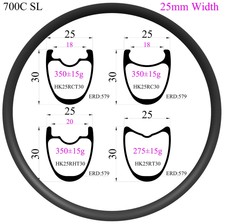 Cerchio carbonio superleggero