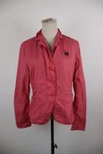 BLAUER GIUBBINO STILE BLAZER GIACCA DONNA Tg L WOMAN JACKET CASUAL VINTAGE LOGO