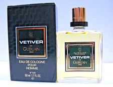 COLONIA UOMO VINTAGE VETIVER GUERLAIN 50ML EAU DE COLOGNE POUR HOMME FOR MEN MAN