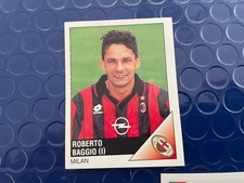 PANINI CALCIATORI 1995/96 MILAN BAGGIO  N 168 PERFETTA