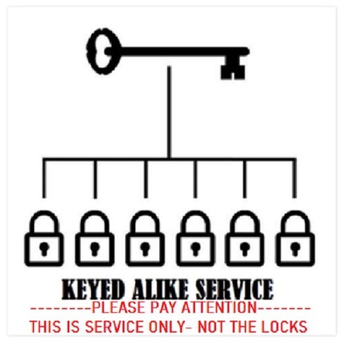 Mul lock keyed alike - mul,