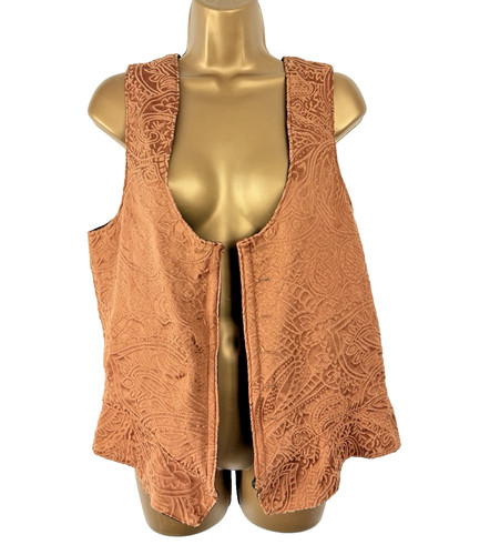 Gilet vintage boho paisley