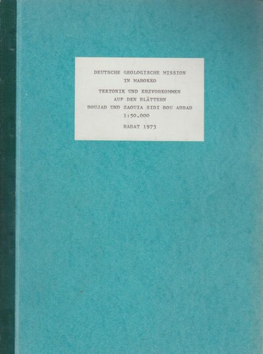 Tektonik und erzvorkommen - und,