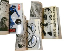 DIABOLIK 3 albi con Tatuaggi Adesivo sagomato Vetrofania come da foto ( 9 )