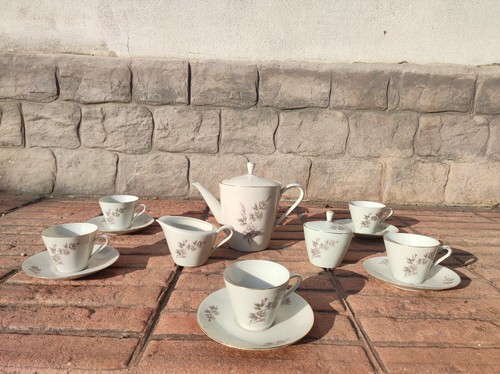 Set the caffe porcellana - set, 6