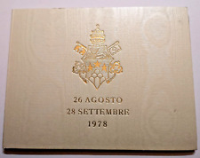 Moneta da 1000 Lire Argento 1978 26 Agosto 28 Settembre