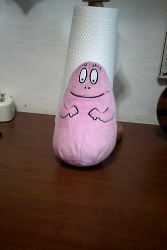 Pupazzo peluche barbapapà - pupazzo,