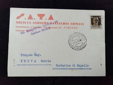 Cartolina Firenze SATA Tavelloni Armati 1940 KY389