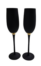 Nuovo Set Di 2 Nero Opaco con