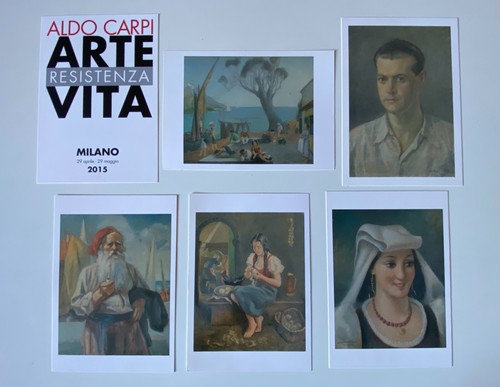 Aldo carpi cartoline nuove - aldo,