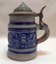 Rare Vintage German Mini Small Miniature Beer Stein Mug Tankard 3,5"