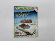 RIVISTA QUATTRORUOTE ANNATA