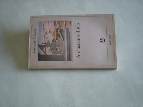 Leonardo sciascia ciascuno - sciascia, a