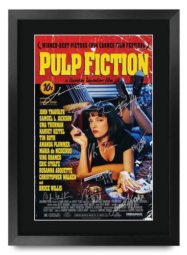 Pulp fiction movie poster - movie,