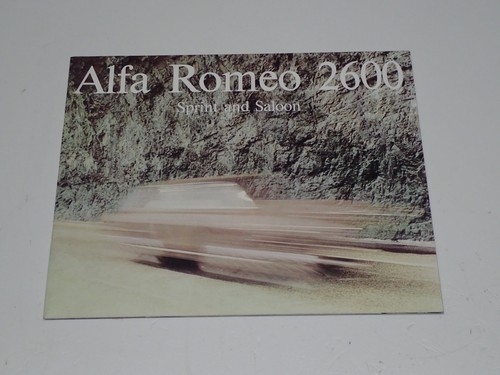 Alfa romeo 2600 berlina - alfa,