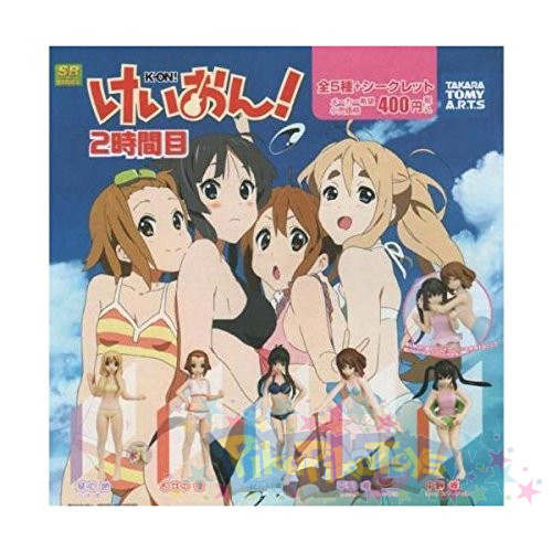 Gashapon second hour set - k-on,