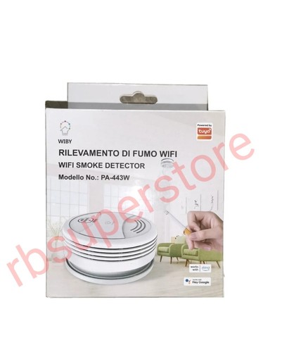 Rilevatore fumo wifi - rilevatore, di