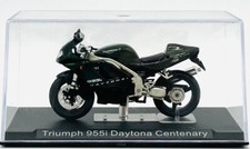 EBOND Modellino Moto Triumph 955i Daytona Centenary - 1:24 - Die Cast - 0537