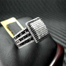 Anello uomo oro bianco 14 kt