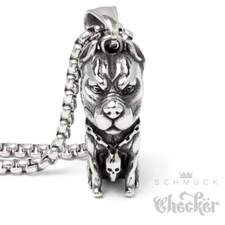 Ciondolo Pitbull acciaio inox