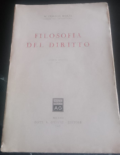 Cesarini sforza filosofia - -,