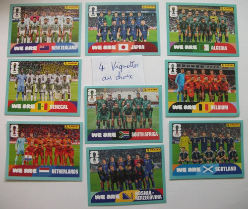 Panini lot stickers choix - 4,