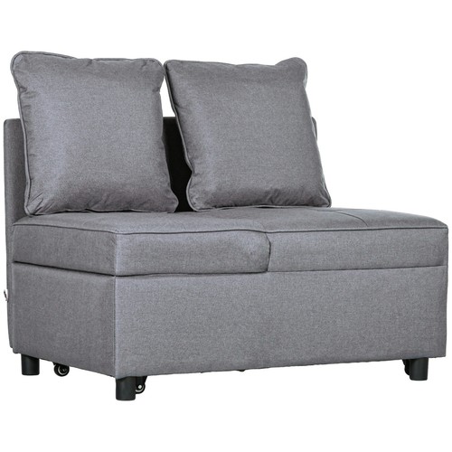 Homcom poltrona letto 1 - homcom,