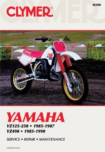 Clymer yamaha yz125 - yamaha, yz125-250