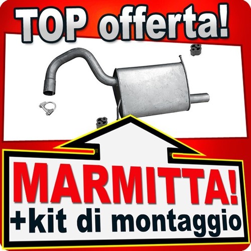 Silenziatore posteriore per - silenziatore,