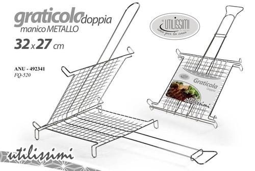 Graticola griglia doppia - griglia,