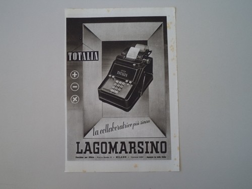 Advertising pubblicità 1941 - advertising,