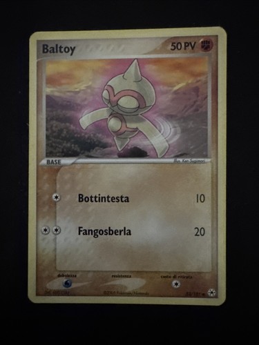 Carta baltoy 101 - carta, ex