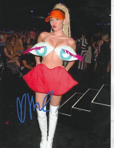 Miley cyrus signed - cyrus, photo